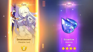 RETURNEE INSANE LUCK HOW TO GET DREAM WEAVER HONKAI IMPACT [upl. by Esina349]