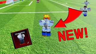 CHAMPIONS CELEBRATION IN SUPER LEAGUE SOCCER ROBLOX [upl. by Nahsad]