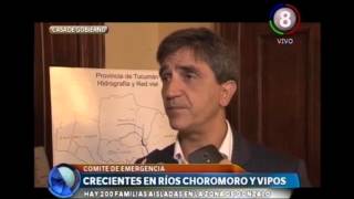 Crecientes en ríos Choromoro y Vipos [upl. by Lanni708]