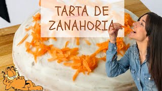 Tarta de Zanahoria Casera 🥕 ¡Con NUECES y Frosting de QUESO [upl. by Grussing]