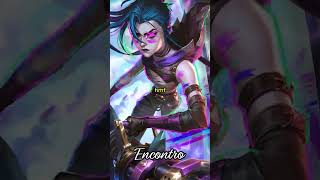 Jinx Interações com Ekko  Skin de Gacha Arcane  Legenda [upl. by Rains]