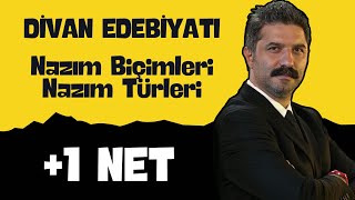 Divan Edebiyatı  Nazım Biçimleri Nazım Türleri   1 NET  Rüştü Hoca [upl. by Eentruoc]