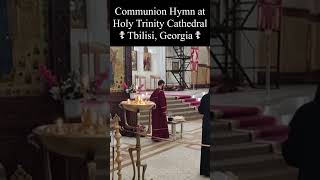 Orthodox Chanting at Holy Trinity Cathedral  Communion Hymn music Orthodox Christian cathedral [upl. by Simsar]