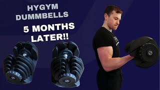 HYGYM Adjustable 40kg Dumbbells 5 Months Later [upl. by Lister]