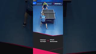 Insane derby🌪️⚡️ shorts tteurocup TableTennis [upl. by Atteloc159]