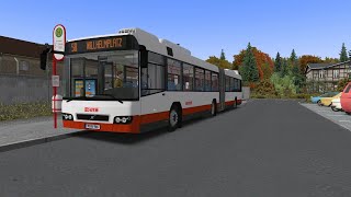 Omsi 2  Krefrath Line 58  Volvo 7700A FL [upl. by Adaurd]