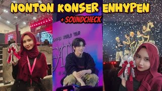 VLOG KONSER ENHYPEN FATE IN JAKARTA  SOUNDCHECK Venue Ice BSD love sekali [upl. by Anneliese]