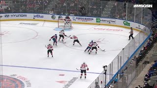 Simon Holmstrom scores a goal against the New Jersey Devils [upl. by Gurias240]