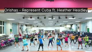 Orishas  Represent Cuba ft Heather Headley by KIWICHEN Dance Fitness Zumba [upl. by Gentes]