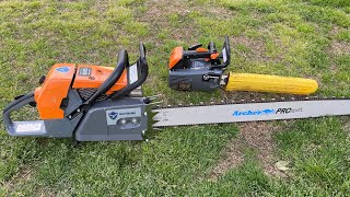 New Chainsaw Holzfforma G111 Stihl 200T Clone [upl. by Nnoj]