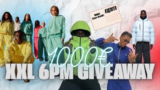 XXL 1000€💰6PM GIVEAWAY  FREE TRACKSUIT🤯 Achraf hat mir Trackies Geschickt📦🅿️ Unboxing [upl. by Weidar33]