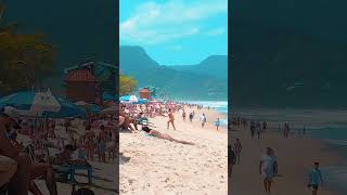 🏝️🇧🇷 Amazing Maresias Beach São Paulo Brazil shorts [upl. by Nylyaj]