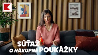 Súťaž o nákupné poukážky  Kaufland [upl. by Navy]