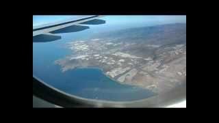 Landing at Gando de Gran Canaria with Thomas Cook Scandinavia [upl. by Annawot]