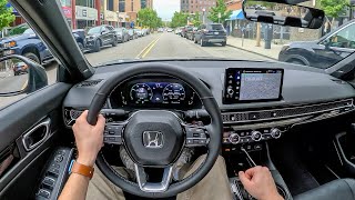 2025 Honda Civic Hybrid  Living With The 50 MPG City Commuter [upl. by Zebaj]