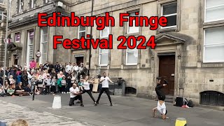 Edinburgh Fringe Festival greatest celebrations of arts and culture on the planet fringefestival [upl. by Akoyn]