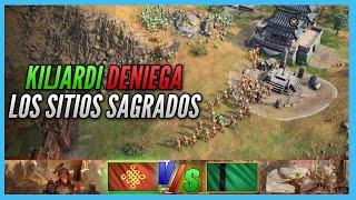 Kiljardi se Enfrenta al Maestro de Delhi   Age of Empires 4 [upl. by Kirat516]