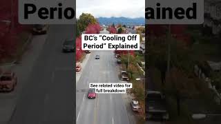 BC’s “Cooling Off Period” Explained [upl. by Ryter]