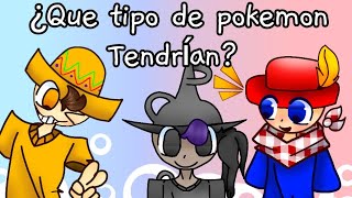 ¿Que tipo de Pokemones Tendrían estos personajes🤔Dave and BambiFer643ds [upl. by Elocen]