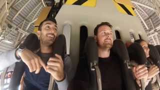 GARDALAND SPACE VERTIGO Slow motion [upl. by Nial858]