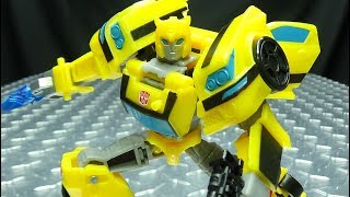 Cyberverse Adventures Deluxe BUMBLEBEE EmGos Transformers Reviews N Stuff [upl. by Ariahay]