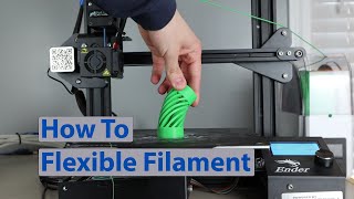 Flexible Filament Ender 3 [upl. by Afaw]