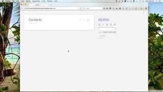 TIddlyWiki Tutorial 01  Installing Tiddlywiki and Creating Your First Tiddler [upl. by Trab]