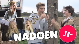 CRINGE MUSICALLYS NADOEN MET UNAGIZE [upl. by Weir]