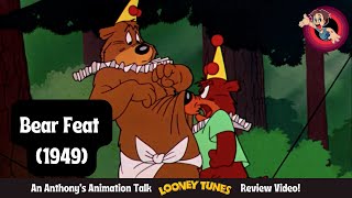 Looney Tunes Review Unpacking the Charm of Bear Feat 1949 [upl. by Jeb136]