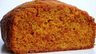 How To Make Super Soft Carrot Cake At Home  Less Sugar [upl. by Winny956]