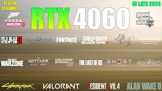 RTX 4060  Test in 34 Games in late 2024  the Best value for Money GPU [upl. by Inneg]