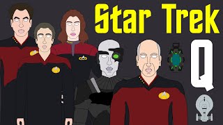 Star Trek Complete History of the Q [upl. by Ariahay]