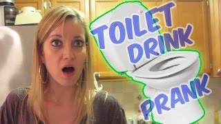 TOILET WATER DRINK PRANK [upl. by Dirgis]