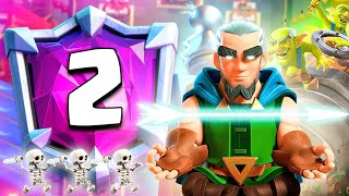 TOP 2 WITH 8000 TROPHIES  Clash Royale [upl. by Lustig]