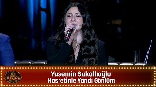 Yasemin Sakallıoğlu  HASRETİNLE YANDI GÖNLÜM [upl. by Dikmen]