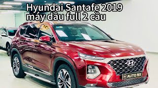 Hyundai Santafe Premium 2019 Máy dầu full cao cấp  odo 50000km [upl. by Durkee424]