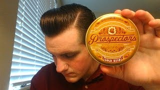 Prospectors Gold Rush Hair Pomade Review [upl. by Halik359]