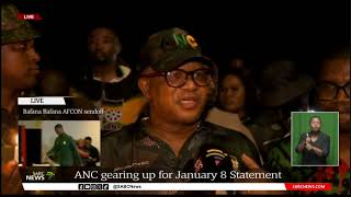 January 8th Statement  ANC gearing up for January 8th Statement [upl. by Hashum484]