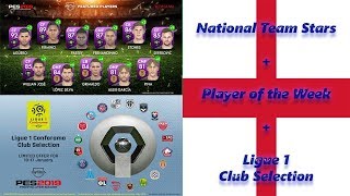 PES 2019  MYCLUB  » BALL OPENING « National Team Stars  Ligue1 Selection  POTW ENHD [upl. by Cathyleen]