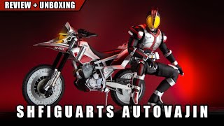 REVIEW SHFIGUARTS AUTOVAJIN MOTOR KAMEN RIDER FAIZ [upl. by Ziegler]