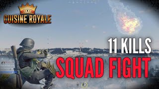 CRSED Cuisine Royale Squad Fight 11 Kills [upl. by Anawahs]