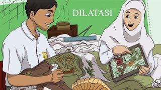 DILATASI Matematika Kelas 12 [upl. by Ynaffyt]