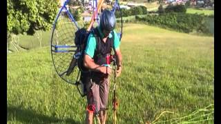 decolagem paramotor [upl. by Ekralc]