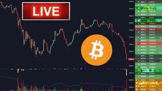 Bitcoin LIVE Chart amp Liquidation Watch Path to 70K [upl. by Ponce]