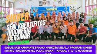 Sosialisasi Program SikberBersih narkoba Sumut 29 Nov 2024 [upl. by Enetsirk]