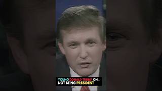 Young Donald Trump on Not Wanting To Be President [upl. by Possing201]