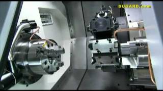 Dugard NL200Y  CNC Lathe from Dugardcom [upl. by Ajiram533]