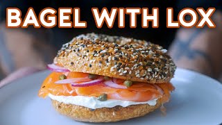 Bagel with Lox from Mr amp Mrs Smith  Binging with Babish [upl. by Anaicul]