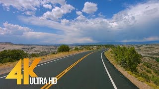 4K Scenic Byway 12  All American Road in Utah USA  5 Hour of Road Drive with Relaxing Music [upl. by Colville]