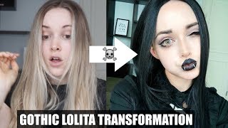 MY GOTHIC LOLITA TRANSFORMATION [upl. by Chaves]